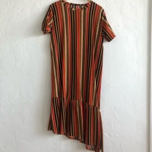 Striped Zara midi dress